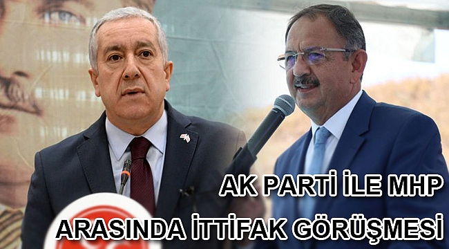 AK Parti ile MHP arasında ittifak görüşmesi