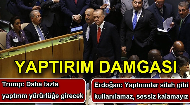BM Genel Kurulu'na 'yaptırım' damgası!