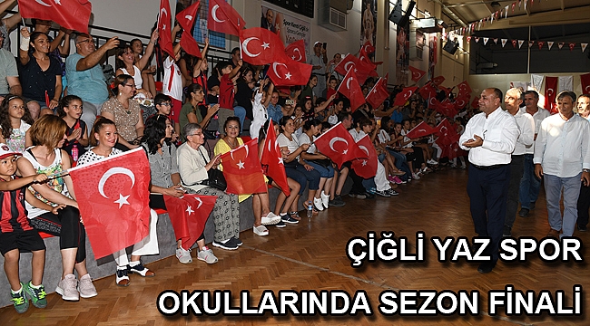 Çiğli Yaz Spor Okullarında sezon finali