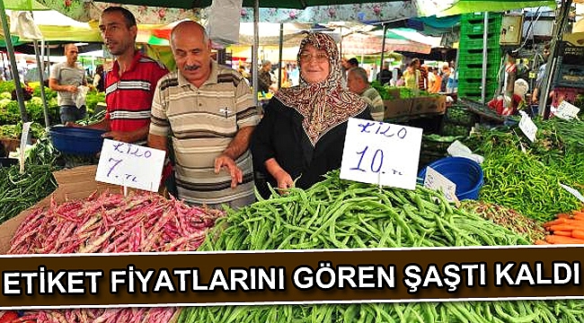 Etiket Fiyatlarını Gören Şaştı Kaldı