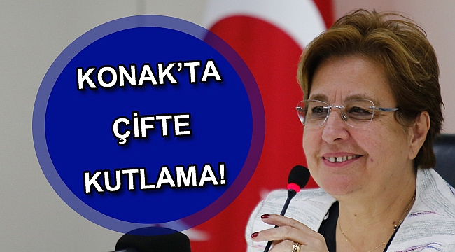 Konak’ta kurtuluş coşkusuna çifte kutlama