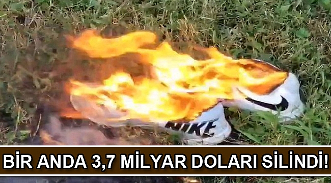 Nike'ı yaktı!