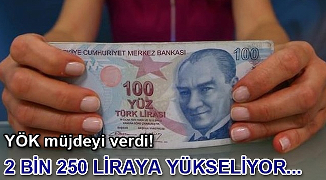 2 bin 250 liraya yükseliyor