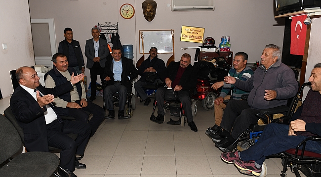 Başkan Hasan Arslan engellilerin davetlisi