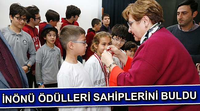 İnönü ödülleri sahiplerini buldu