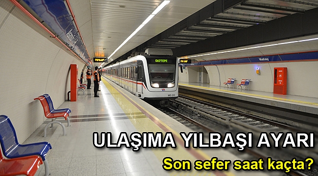 İzmir'de ulaşıma yılbaşı ayarı!