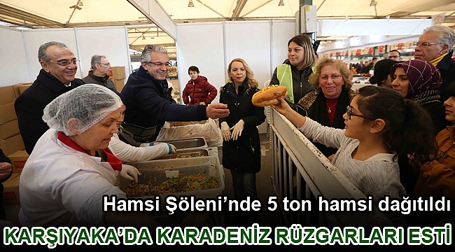 KARŞIYAKA’DA KARADENİZ RÜZGARLARI ESTİ