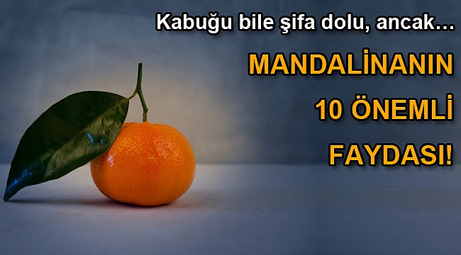 MANDALİNANIN 10 ÖNEMLİ FAYDASI