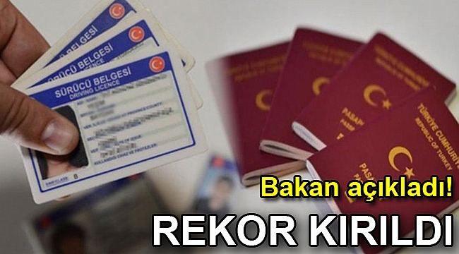 Nüfus müdürlükleri günü rekorla kapattı