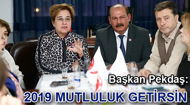 Pekdaş: 2019 mutluluk getirsin