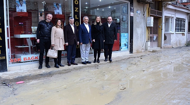 BİLAL DOĞAN KARABAĞLAR'IN ÇAMUR SORUNUNA DİKKAT ÇEKTİ