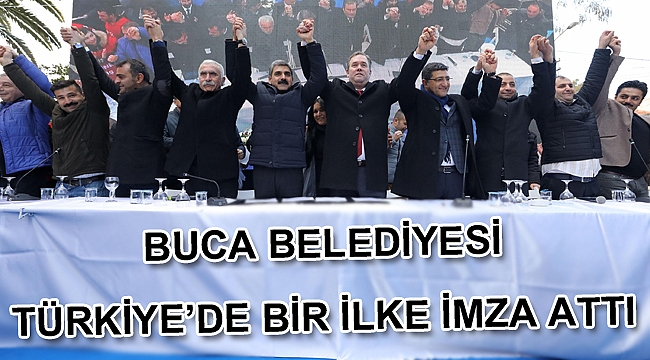 Buca’da işçiler bayram etti