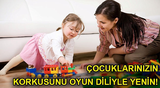 ÇOCUKLAR SORUNLARINI OYNAYARAK ANLATIYOR