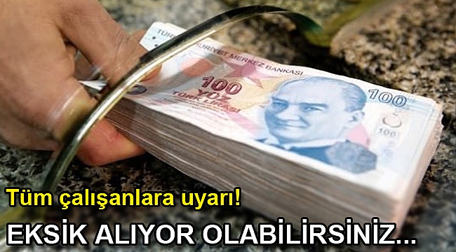 Dikkat! Eksik alıyor olabilirsiniz...