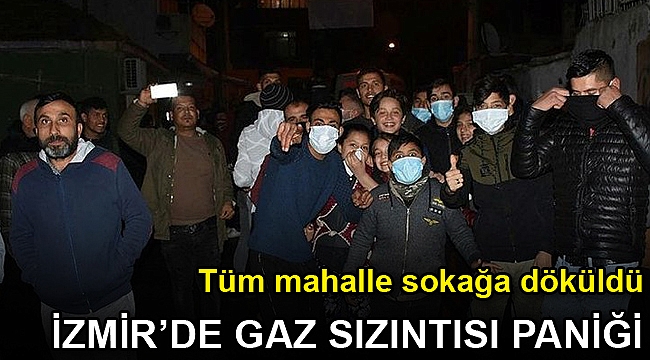 İzmir'de yoğun koku paniğe neden oldu!