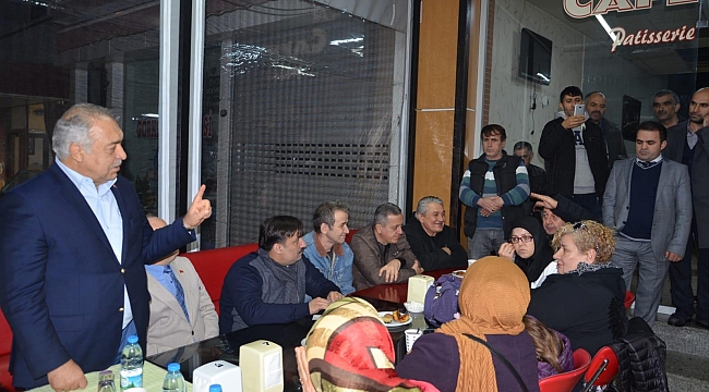 'KENTSEL DÖNÜŞÜMÜ HEP BERABER ÇÖZECEĞİZ'