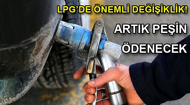 LPG lisans yönetmeliğinde değişiklik