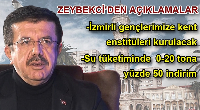 Nihat Zeybekci'den açıklamalar