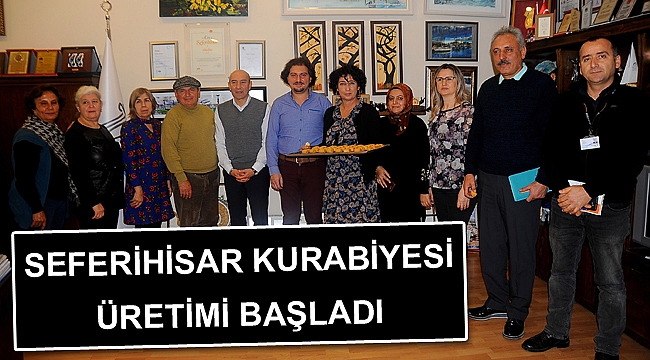 Seferihisar Kurabiyesi Üretimi Başladı