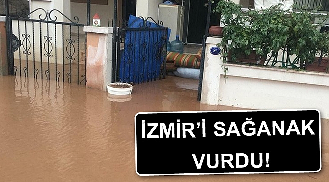 Şiddetli sağanak su baskınlarına yol açtı