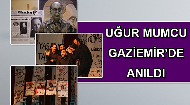 Uğur Mumcu Gaziemir’de anıldı