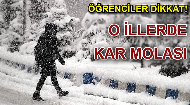 Yarın hangi illerde okullar tatil edildi? İşte eğitime ara veren il ve ilçeler
