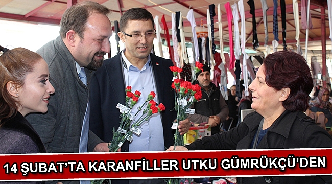 14 ŞUBAT'TA KARANFİLLER UTKU GÜMRÜKÇÜ'DEN