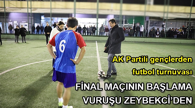 AK Partili gençlerden futbol turnuvası