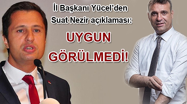 CHP'li Yücel,