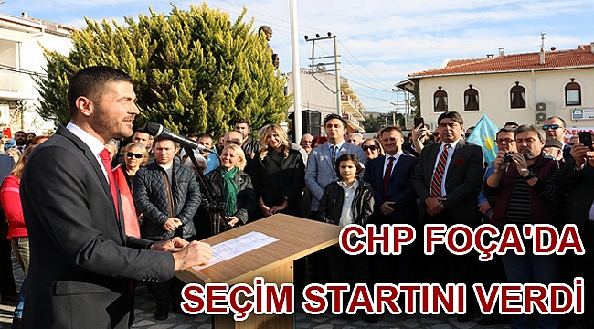 CHP'NİN FOÇA ADAYI FATİH GÜRBÜZ GÖVDE GÖSTERİ YAPTI