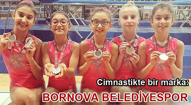 Cimnastikte bir marka: Bornova Belediyespor
