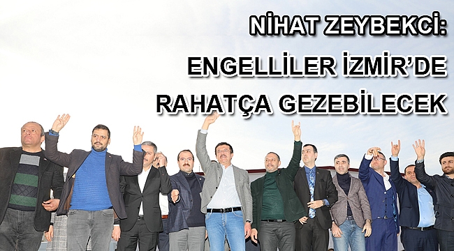 Engelliler İzmir’de rahatça gezebilecek