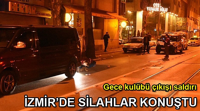 İzmir'de silahlı saldırı: 2 yaralı