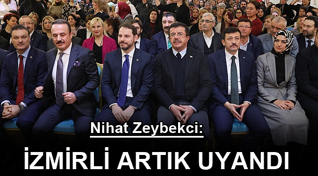 İzmirli artık uyandı