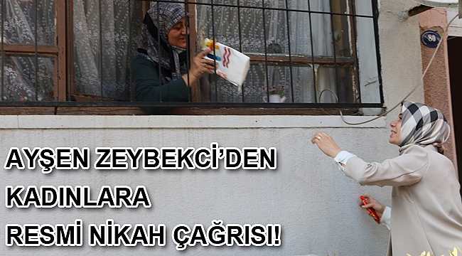 Kadınlara resmi nikah çağrısı