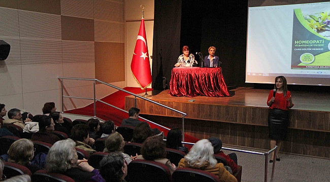 Karşıyakalılara ‘homeopati’ semineri