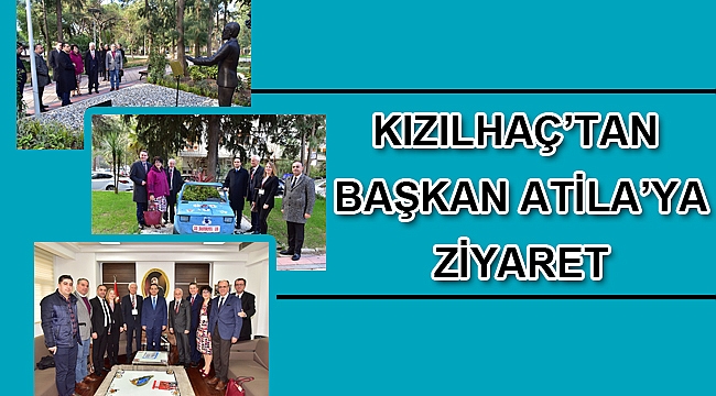 Kızılhaç'tan Başkan Atila'ya ziyaret