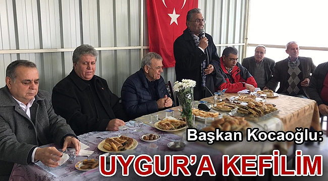 Kocaoğlu, Uygur’la köyleri gezdi