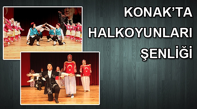Konak’ta halkoyunları şenliği