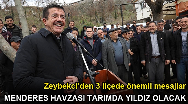 Menderes Havzasıtarımda yıldız olacak