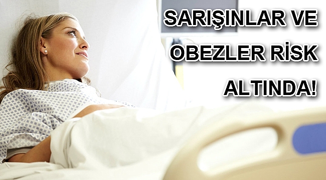 Safra kesesi taşları sarışın kadınlarda daha çok görülür