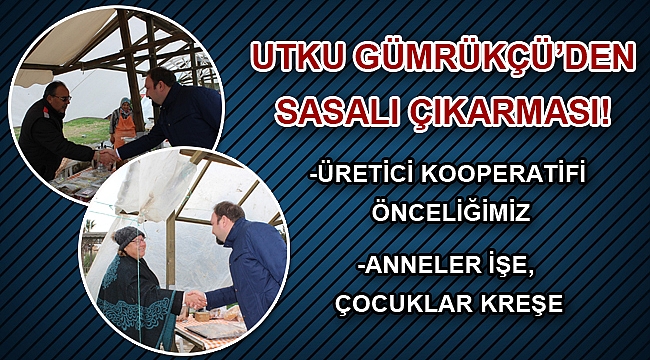 UTKU GÜMRÜKÇÜ’DEN SASALI ÇIKARMASI!