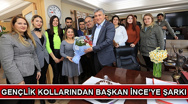 Gençlik Kollarından Başkan İnce'ye Şarkı