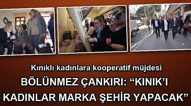 Kınıklı kadınlara kooperatif müjdesi