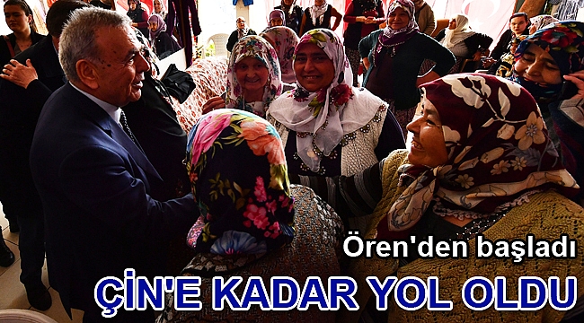 Ören'den başladı, Çin'e kadar yol oldu