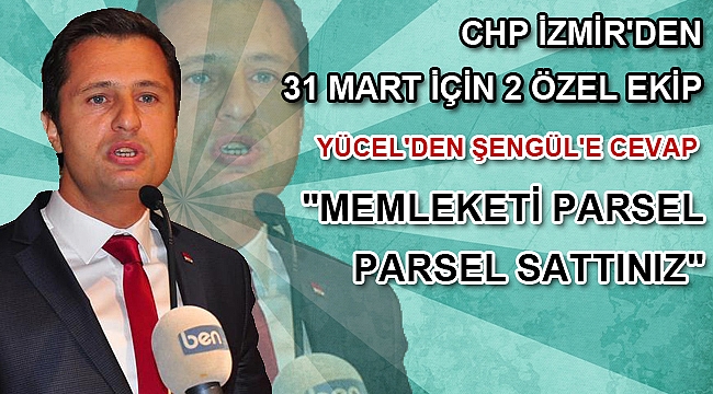 YÜCEL 'DEN ŞENGÜL'E CEVAP