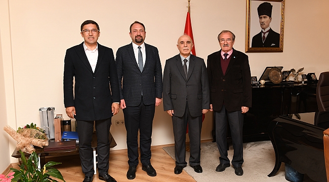 BAŞKAN UTKU GÜMRÜKÇÜ’DEN KAYMAKAMA ZİYARET