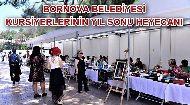 Kursta öğrendikleriyle sergi açtılar