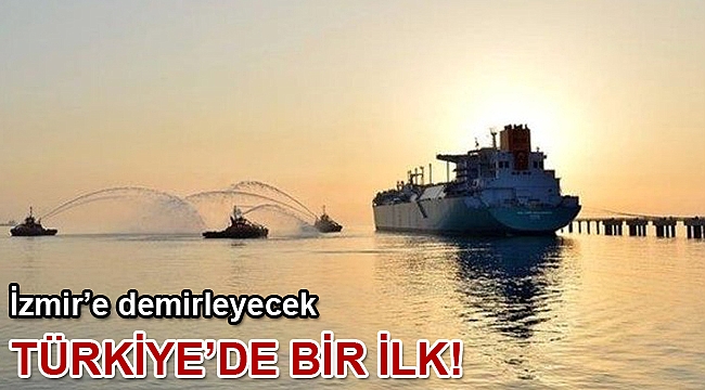 Yeni yüzer doğal gaz terminali yarın İzmir'e demirleyecek