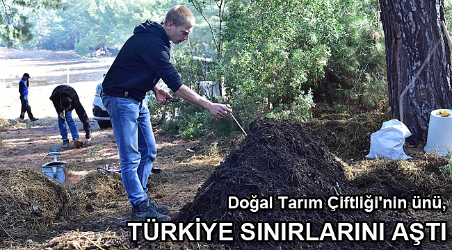 Alman öğrenci staj için Bornova'yı seçti